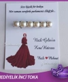 Nikah Şekeri | Kına | Nişan | Söz Hediyeliği incili toka - NS025