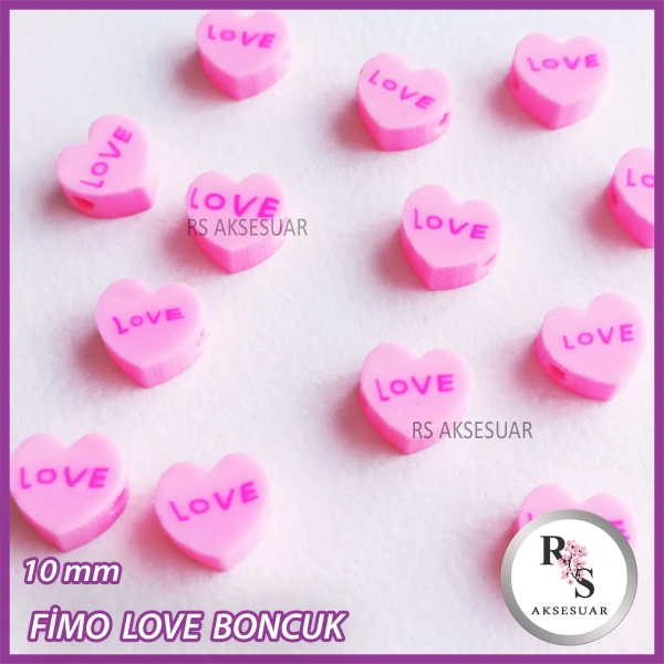 Fimo Boncuk - Love -1 dizi