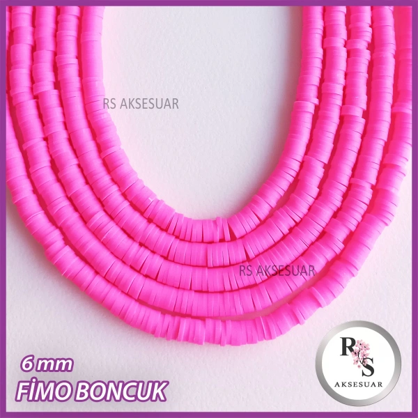 6 mm Fimo Boncuk -1 dizi
