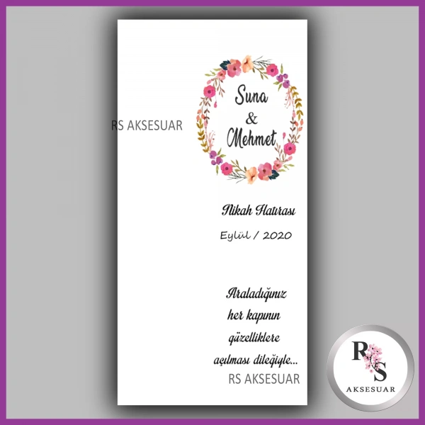 Hediyelik Kartı - Bebek, Doğum Günü Fon Kartı -rs03