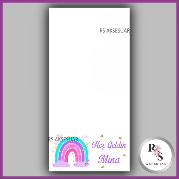 Hediyelik Kartı - Bebek, Doğum Günü Sunum kartı - rs31