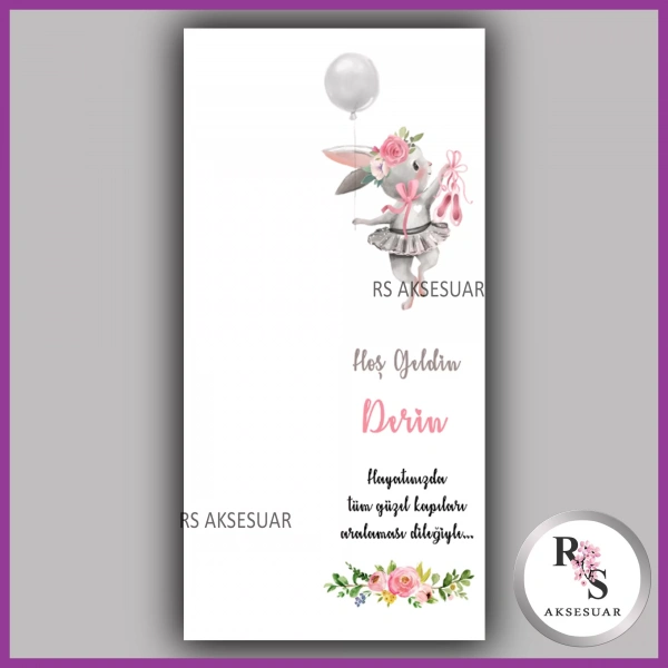 Hediyelik Kartı - Bebek, Doğum Günü Fon Kartı - rs44