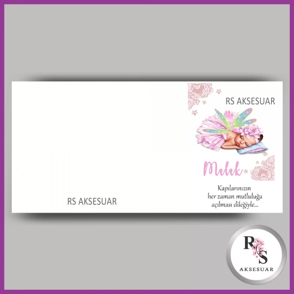 Hediyelik Kartı - Bebek, Doğum Günü Fon Kartı - rs47