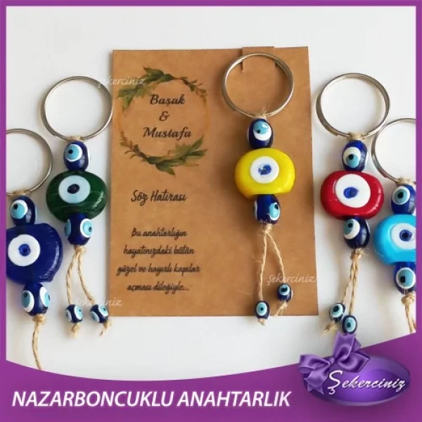 Nikah Şekeri | Kına | Nişan | Söz Hediyeliği Anahtarlık - NS006