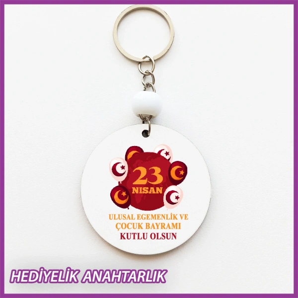 23 Nisan Çocuk Bayramı Temalı Anahtarlık - ÇB14