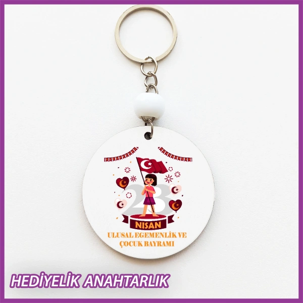 23 Nisan Çocuk Bayramı Temalı Anahtarlık - ÇB19