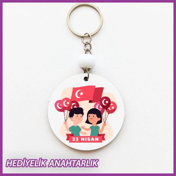 23 Nisan Çocuk Bayramı Temalı Anahtarlık - ÇB33