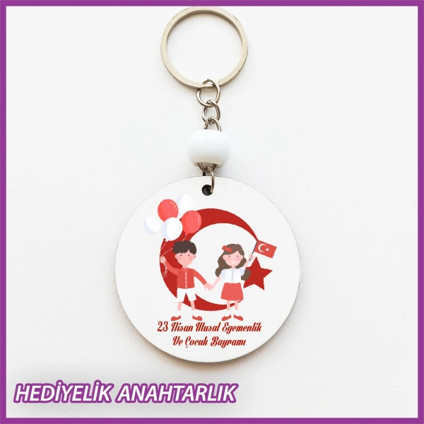 23 Nisan Çocuk Bayramı Temalı Anahtarlık - ÇB38