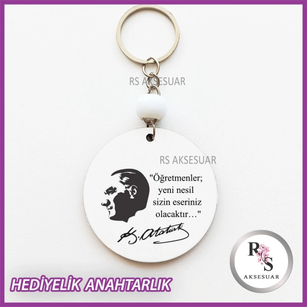 24 Kasım Öğretmen Günü Hediyelik Anahtarlık -UV133