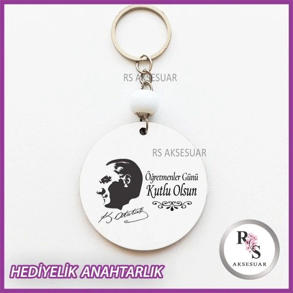 24 Kasım Öğretmen Günü Hediyelik Anahtarlık -UV137