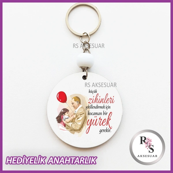 24 Kasım Öğretmen Günü Hediyelik Anahtarlık -UV138