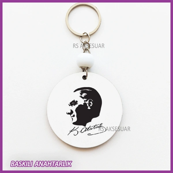 29 Ekim Cumhuriyet Bayramı Baskılı Anahtarlık