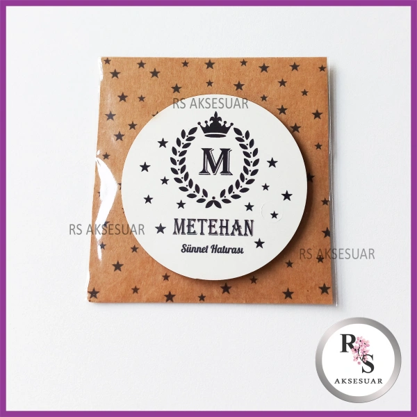 Ahşap Magnet Sünnet Hediyeliği - SS016