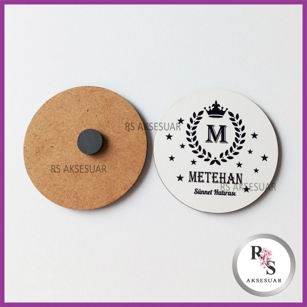 Ahşap Magnet Sünnet Hediyeliği - SS016