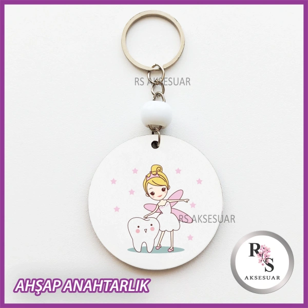 Diş Baskılı Anahtarlık -uv96