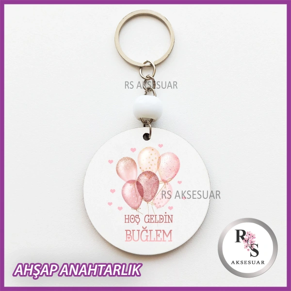 Balon Baskılı Anahtarlık -uv81