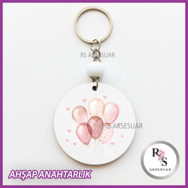 Balon Baskılı Anahtarlık -uv81