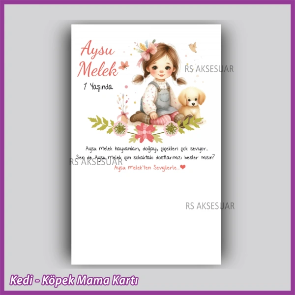 Kedi - Köpek Mama Kartı