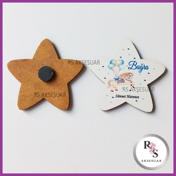 Baskılı Ahşap Sünnet Hediyelik -uv63