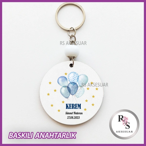 Baskılı Sünnet Anahtarlık -uv114