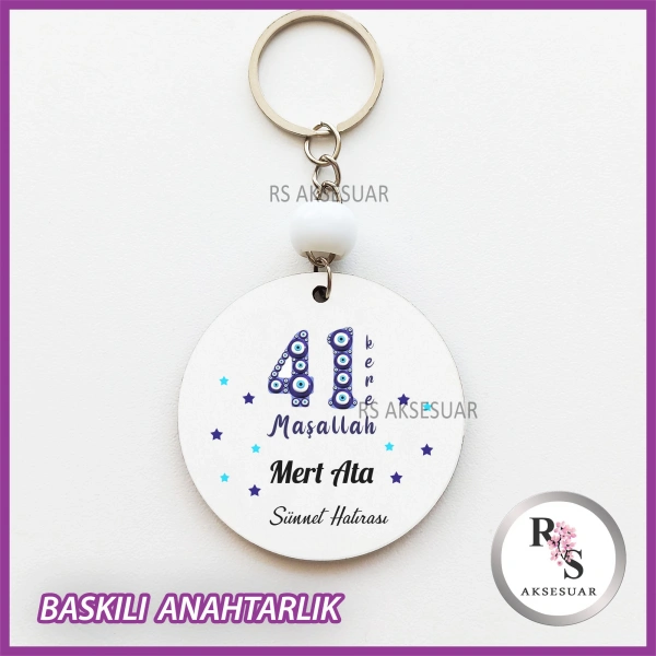 Baskılı Sünnet Anahtarlık -uv116