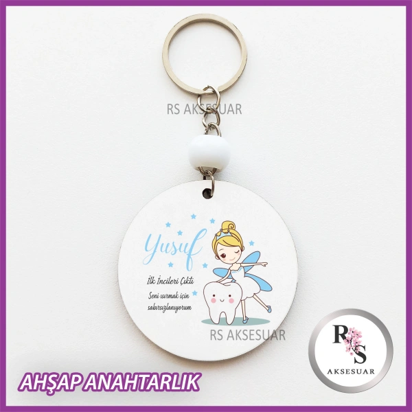 Diş Baskılı Anahtarlık -uv97