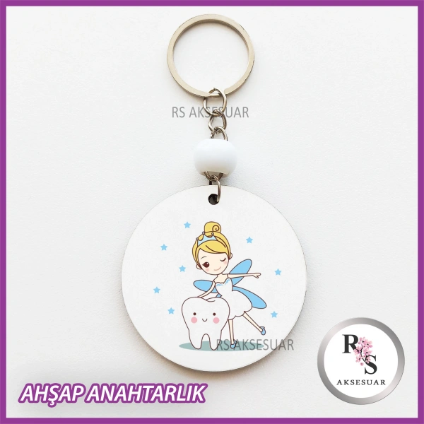 Diş Baskılı Anahtarlık -uv97