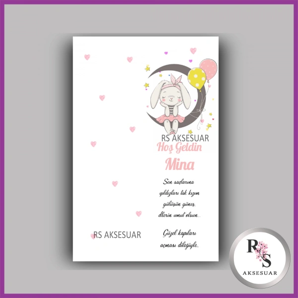 Hediyelik Ahşap Yıldız Anahtarlık İsim Kartı -rs422