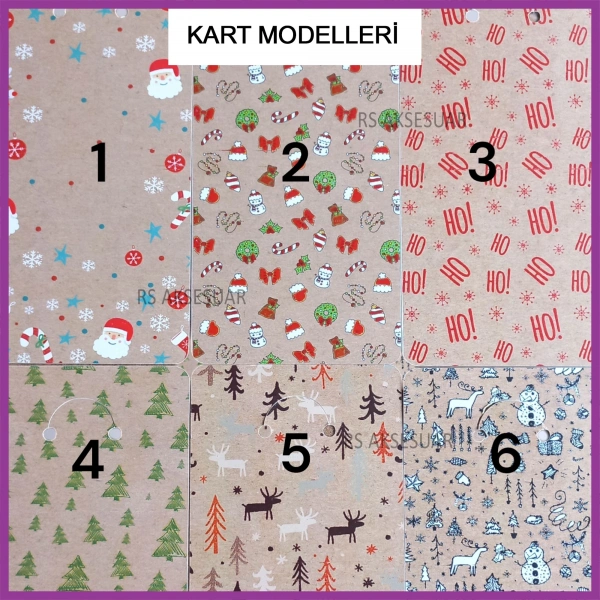 Hediyelik Yeni Yıl - Yılbaşı Anahtarlığı - Merry Christmas, Happy New Year