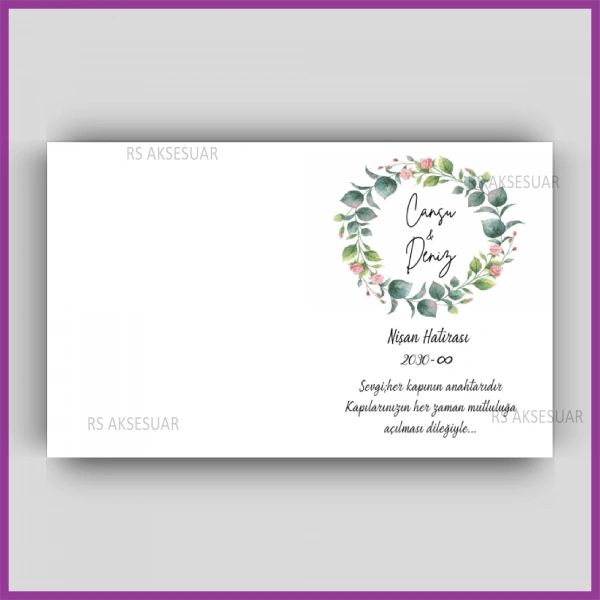 Hediyelik Yıldız Anahtarlık İsim Kartı -rs395