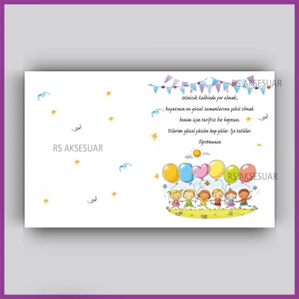 Karne Hediyesi Anahtarlık Kartı  - rs5380