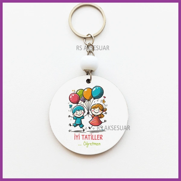 Karne Hediyesi Baskılı Anahtarlık