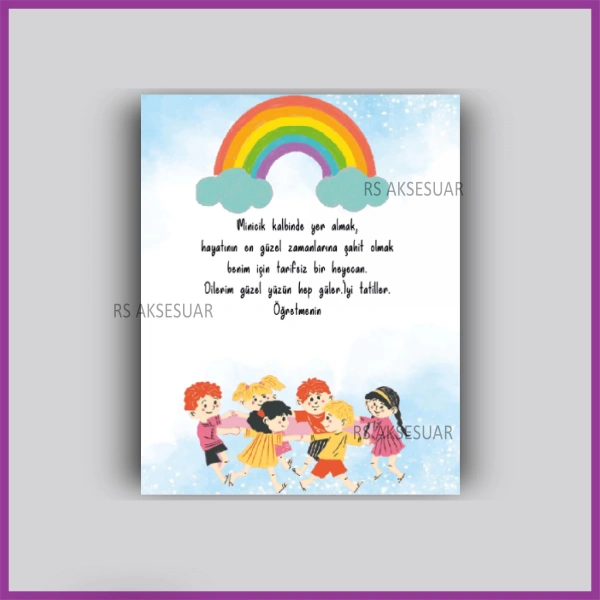 Karne Hediyesi Anahtarlık Kartı  - rs5372