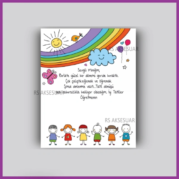 Karne Hediyesi Bileklik Kartı