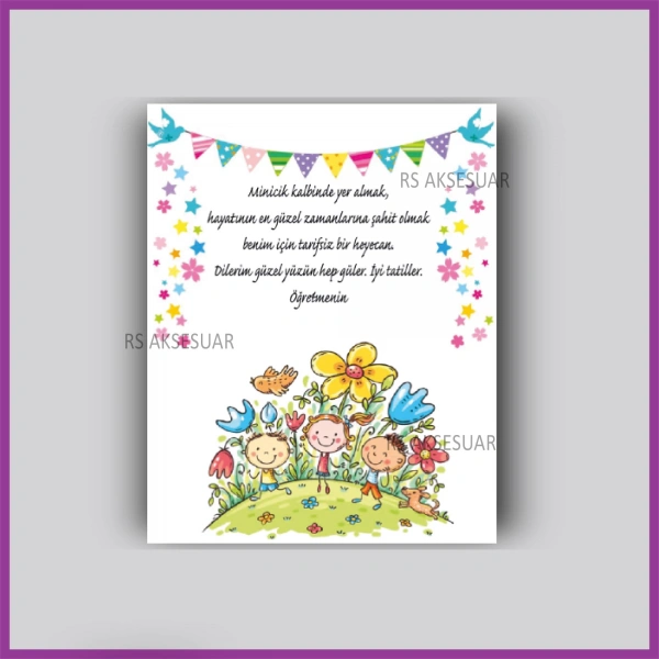 Karne Hediyesi Bileklik Kartı