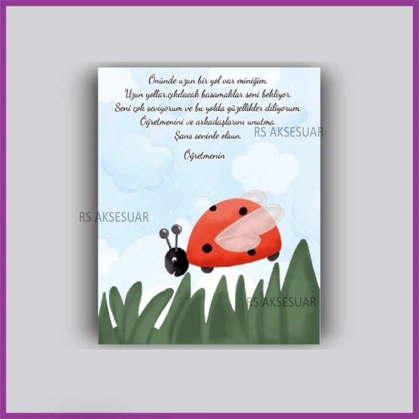 Karne Hediyesi Anahtarlık Kartı  - rs5374