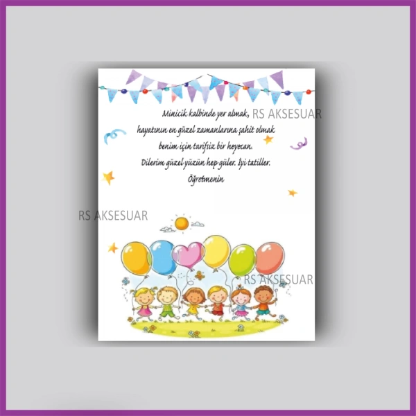 Karne Hediyesi Bileklik Kartı