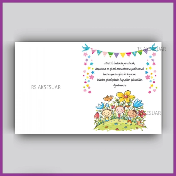Karne Hediyesi Anahtarlık Kartı  - rs5391