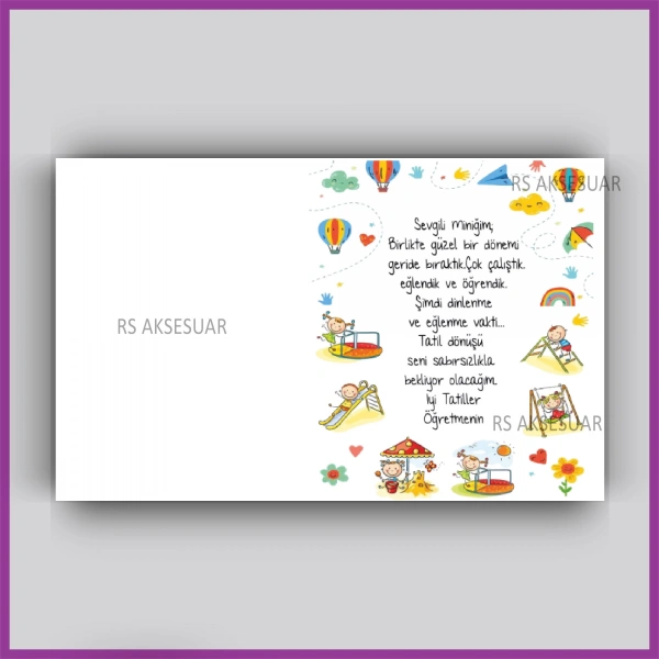 Karne Hediyesi Anahtarlık Kartı  - rs5395