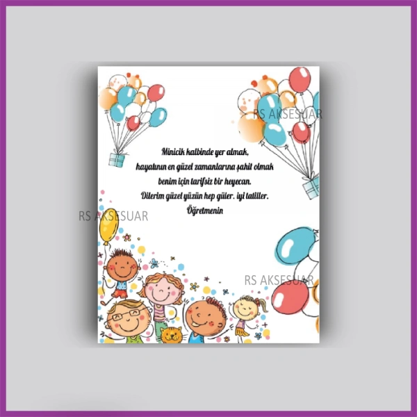 Karne Hediyesi Bileklik Kartı