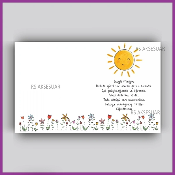 Karne Hediyesi Anahtarlık Kartı  - rs5386