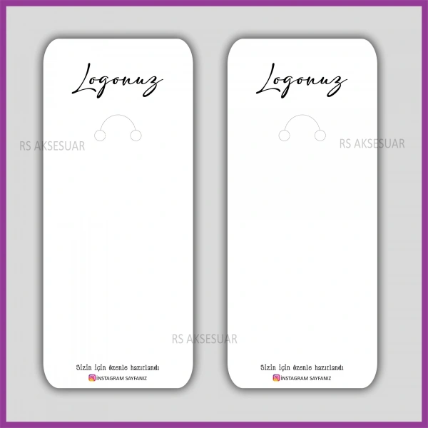 Kişiye Özel Logolu Anahtarlık Kartı -RS6295