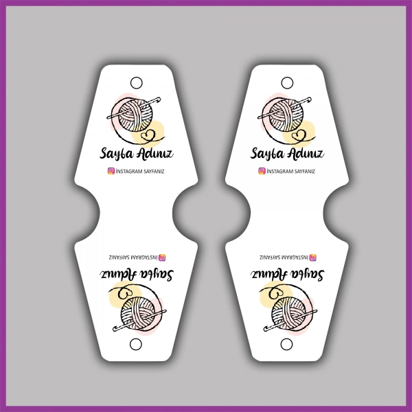 Kişiye Özel Logolu Takı ve Toka Kartı - BS045