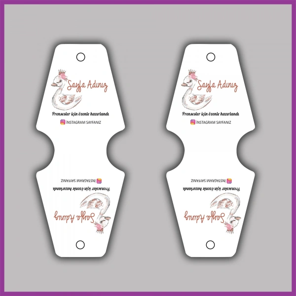 Kişiye Özel Logolu Takı ve Toka Kartı - BS155