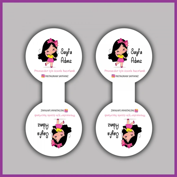 Kişiye Özel Logolu Takı ve Toka Kartı - BS177