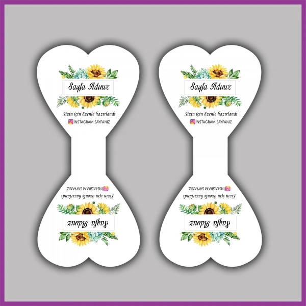 Kişiye Özel Logolu Takı ve Toka Kartı - BS196