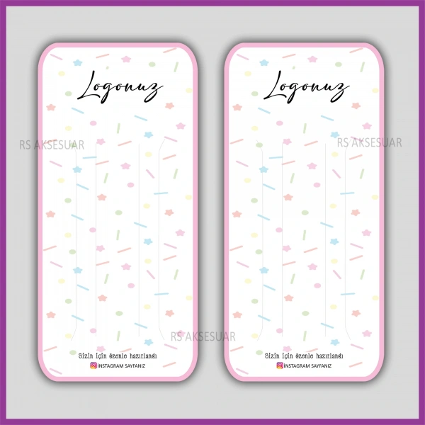 Kişiye Özel Logolu Toka Kartı -RS6293