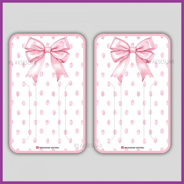 Kişiye Özel Logolu Toka Kartı -RS6289