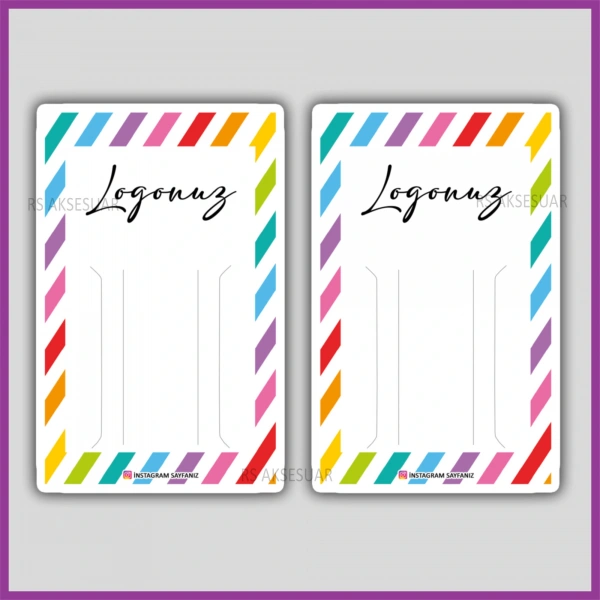 Kişiye Özel Logolu Toka Kartı -RS6288