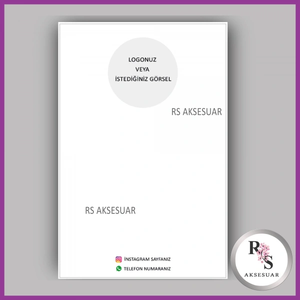 Kişiye Özel Toka Kartı -